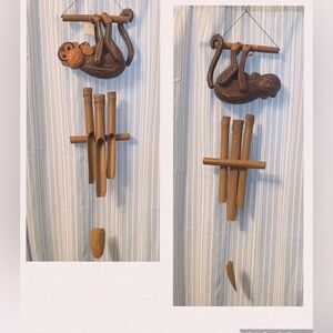 Bamboo Wind Chime Monkey